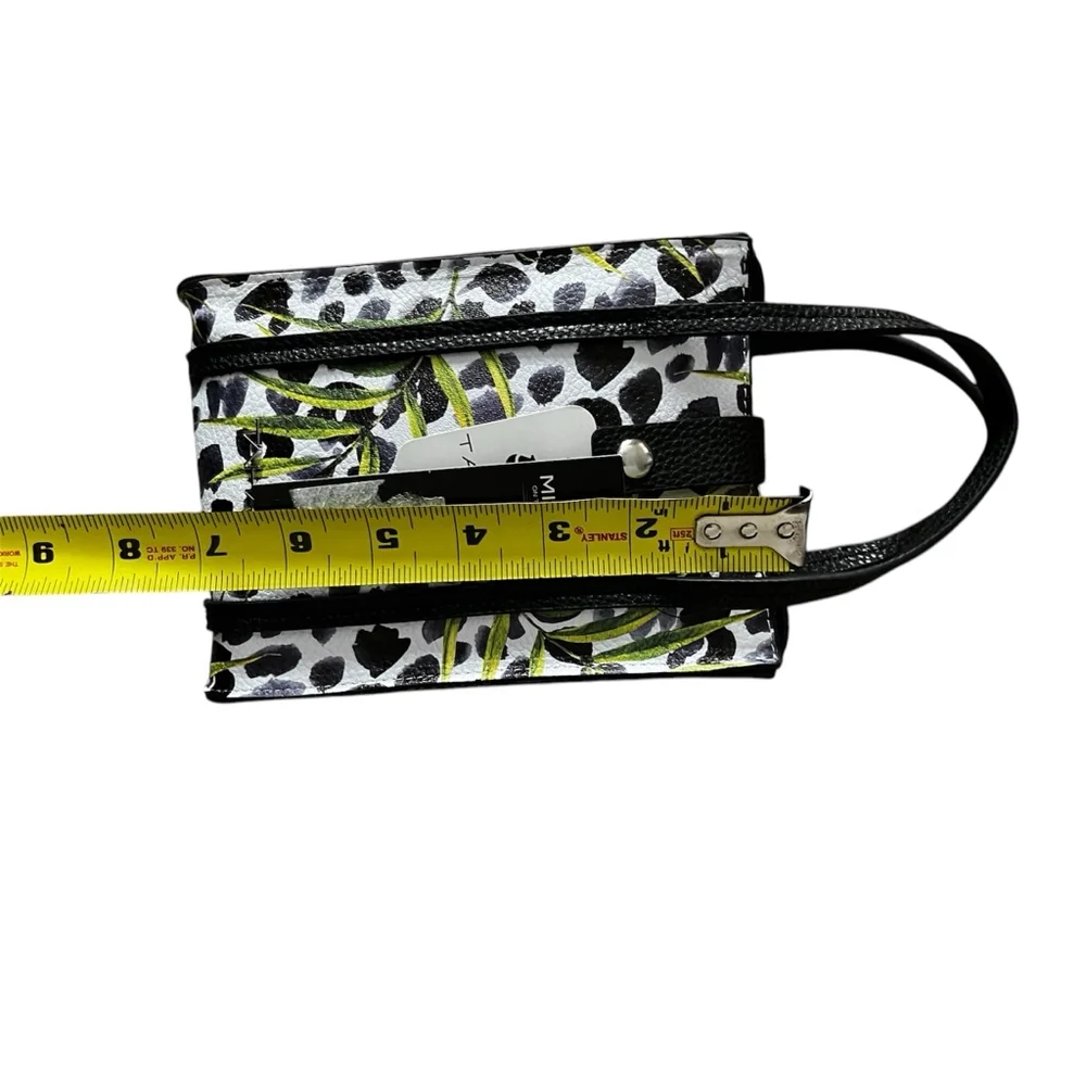 Tahari Micro On The Go NWT Palm Leopard Print Bag